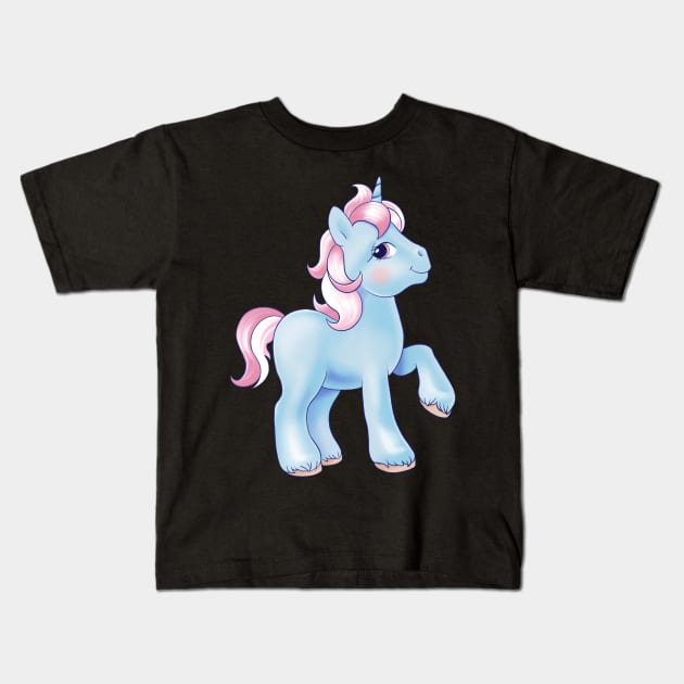 Big Brother Pony Unico Kids T-Shirt by LezzlesTheBrave